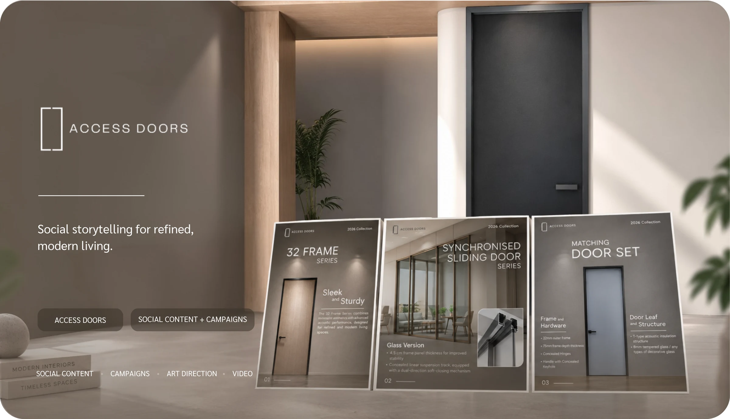 Access Doors portfolio artwork