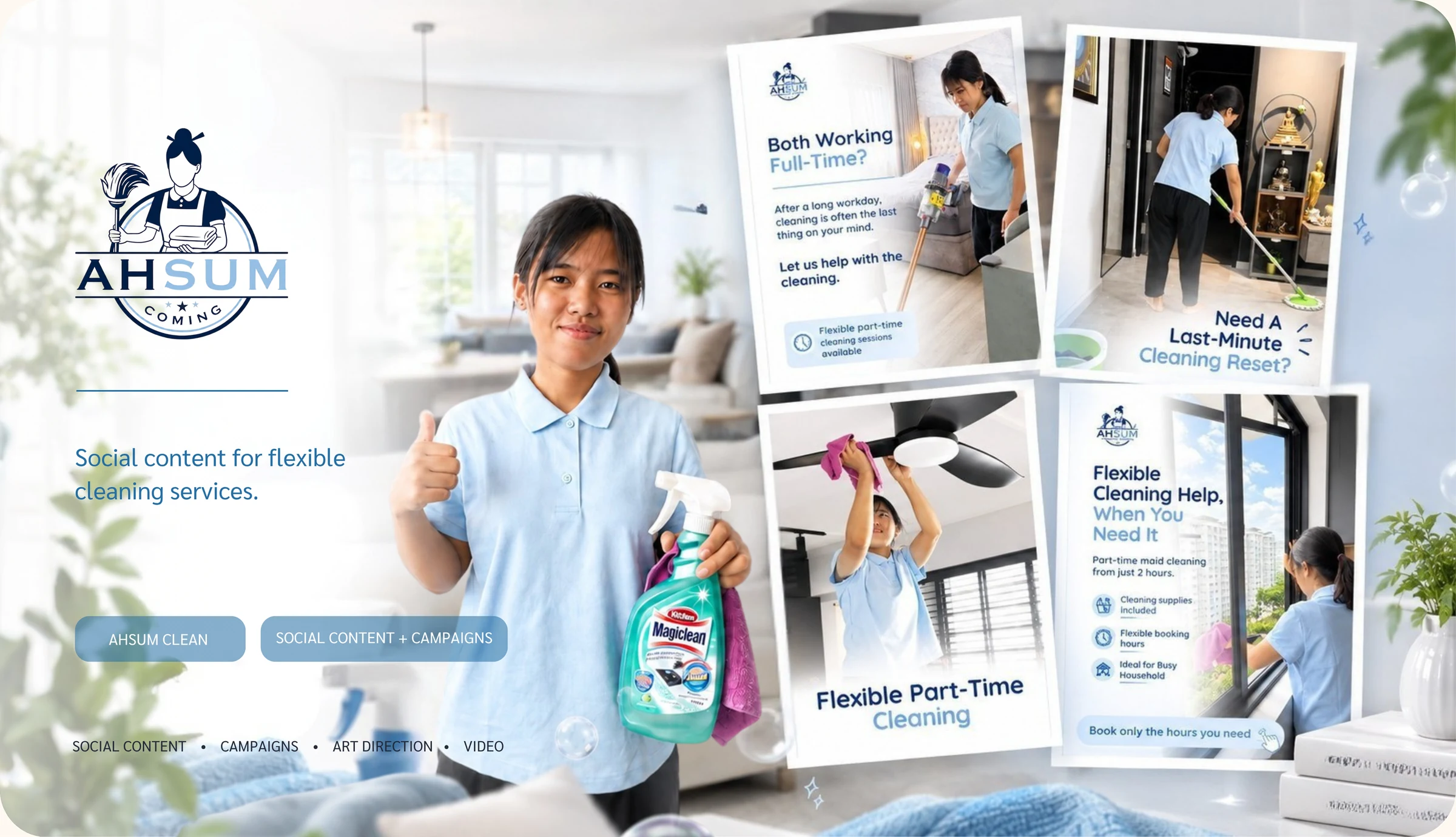 Ah Sum Clean Express portfolio artwork