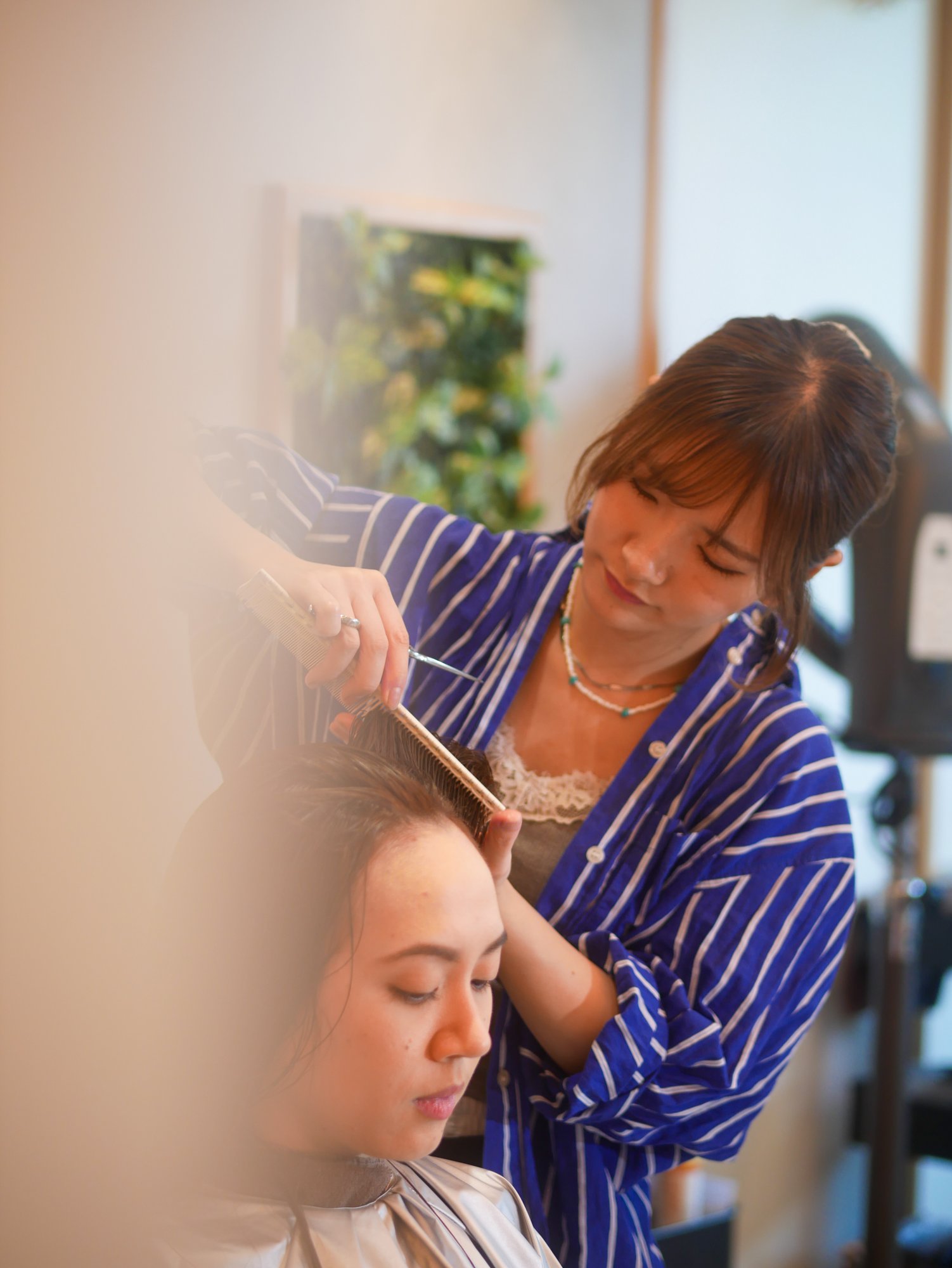 AUBE salon content and hair styling